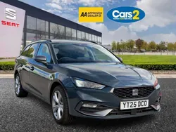 Blue New 2025 Seat Leon FR Estate | £26,557 (Expensive)