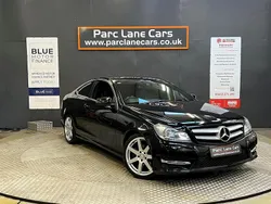 Black Used 2013 Mercedes C220 AMG Coupe | £5,999 (A bit pricey)