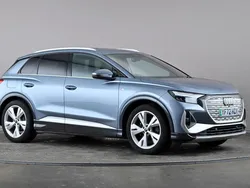 Blue Used 2022 Audi Q4 e-tron S-Line SUV | £20,998