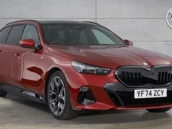 Red Used 2024 BMW 530e M Sport Estate | £51,950