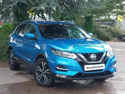 Blue Used 2018 Nissan Qashqai N-Connecta SUV | £10,198 (Fair price)
