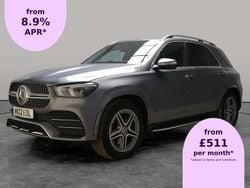 Grey Used 2022 Mercedes GLE350 AMG line Estate | £34,640 (Super price)