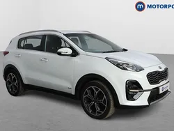 White Used 2021 Kia Sportage GT-Line SUV | £18,149 (Fair price)