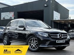 Black Used 2017 Mercedes GLC250 AMG line SUV | £18,990 (Fair price)