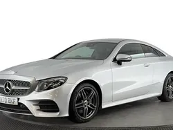 Silver Used 2020 Mercedes E220 AMG Line Premium Coupe | £24,420 (Fair price)