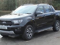 Black Used 2022 Ford Ranger Wildtrack Pickup | £16,500 (Good price)