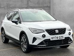 Glacial white magnetic tech grey Used 2024 Seat Arona FR Sport SUV | £18,490 (A bit pricey)