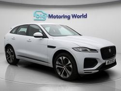 White Used 2021 Jaguar F-Pace R-Dynamic SUV | £29,141 (Good price)