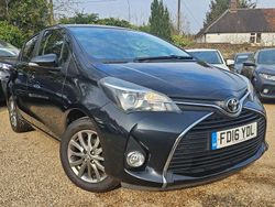 Black Used 2016 Toyota Yaris Multidrive S Hatchback | £10,490 (Fair price)
