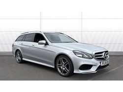 Silver Used 2014 Mercedes E350 AMG Line Premium Plus Estate | £12,450 (Expensive)