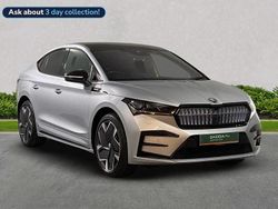 Silver Used 2023 Skoda Enyaq iV vRS SUV | £31,299 (Fair price)