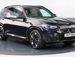 Black Used 2021 BMW iX3 M Sport SUV | £31,500 (Fair price)