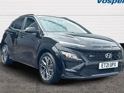Black Used 2021 Hyundai Kona N Line SUV | £15,500 (Fair price)