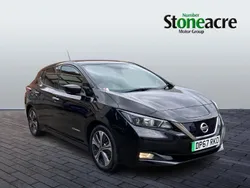 Black Used 2018 Nissan Leaf Hatchback | £8,890 (Fair price)
