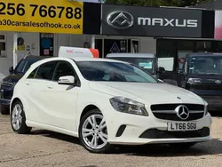 White Used 2016 Mercedes A180 Executive Hatchback | £11,897 (Fair price)