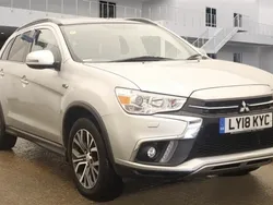Silver metallic Used 2018 Mitsubishi ASX SUV | £10,500 (A bit pricey)