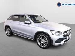 Silver Used 2020 Mercedes GLC220 AMG Line Premium SUV | £28,849 (Fair price)