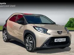 Ginger beige bitone Used 2024 Toyota Aygo Hatchback | £13,490 (Fair price)