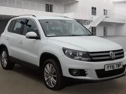 White Used 2016 VW Tiguan Edition SUV | £8,295 (Super price)