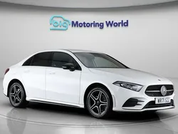 White Used 2022 Mercedes A250 AMG line Sedan | £17,500 (Good price)