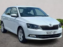 White Used 2018 Skoda Fabia SE Hatchback | £11,692 (Fair price)