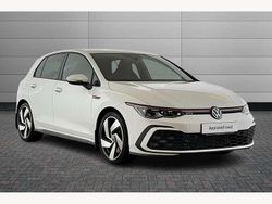 Pure white Used 2023 VW Golf VIII GTI Hatchback | £27,490 (Fair price)