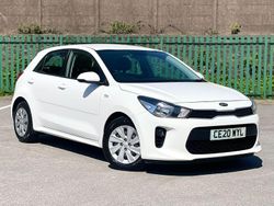White Used 2020 Kia Rio 2 Hatchback | £5,795 (Fair price)