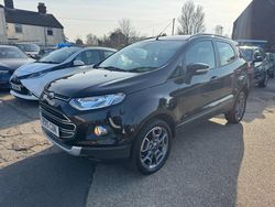 Black Used 2015 Ford Ecosport Titanium SUV | £4,695 (Fair price)