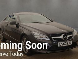 Black Used 2014 Mercedes E220 Coupe | £8,749 (A bit pricey)