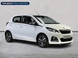 White Used 2019 Peugeot 108 Collection Hatchback | £7,499 (Fair price)