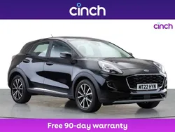 Black Used 2022 Ford Puma Titanium SUV | £12,499 (Good price)