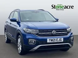 Blue Used 2021 VW T-Cross Active SUV | £17,654 (Fair price)