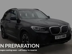 Black Used 2022 BMW iX3 M Sport SUV | £24,920 (Super price)