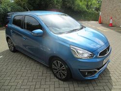 Blue Used 2016 Mitsubishi Mirage Hatchback | £4,991 (Fair price)