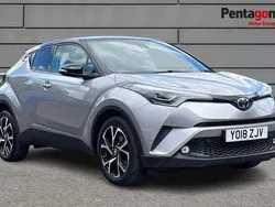 Silver Used 2017 Toyota C-HR SUV | £13,725 (Fair price)