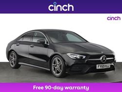 Black Used 2019 Mercedes CLA180 AMG Line Premium Sedan | £21,199 (Fair price)