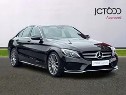 Black Used 2017 Mercedes C200 AMG Line Premium Plus Sedan | £16,736 (A bit pricey)