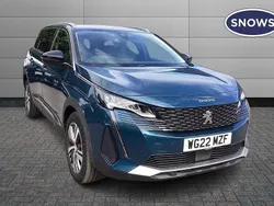 Blue Used 2022 Peugeot 5008 Allure MPV | £23,173 (Fair price)