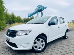 White Used 2014 Dacia Sandero Ambiance Hatchback | £2,995 (Good price)