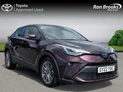 Mauve/purple Used 2022 Toyota C-HR SUV | £20,995 (Fair price)