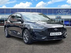 Black Used 2022 Ford Focus ST-Line Estate | £14,995 (A bit pricey)