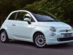Green Used 2021 Fiat 500 Lounge Hatchback | £7,695 (Good price)