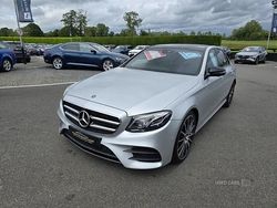 Silver Used 2020 Mercedes E300 AMG line Sedan | £26,750 (Expensive)