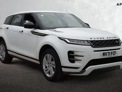 White Used 2022 Land Rover Range Rover evoque R-Dynamic SUV | £25,000 (Fair price)