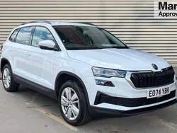 White Used 2024 Skoda Karoq SE Drive SUV | £21,550 (A bit pricey)