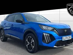 Blue Used 2024 Peugeot 2008 Allure SUV | £19,603 (Fair price)