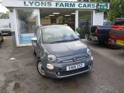 Grey Used 2018 Fiat 500 Lounge Hatchback | £6,995 (Fair price)