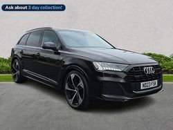 Black Used 2023 Audi Q7 S-Line SUV | £49,832 (A bit pricey)