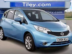 Blue Used 2014 Nissan Note Acenta Premium MPV | £6,990 (Fair price)