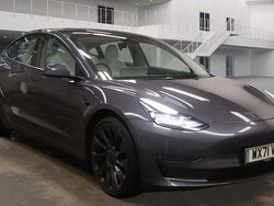 Grey Used 2021 Tesla Model 3 Performance Sedan | £17,750 (Fair price)